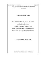 Đặc điểm lâm sàng, cận lâm sàng, phổ đột biến gen và đáp ứng điều trị ban đầu ở trẻ bệnh cầu thận nguyên phát nghi ngờ liên quan đột biến gen