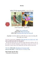 Tài liệu ngữ văn 9 kiều ở lầu ngưng bích