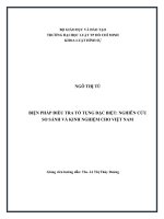 Biện pháp điều tra tố tụng đặc biệt nghiên cứu so sánh và kinh nghiệm cho việt nam