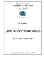 Điều kiện phát sinh trách nhiệm bồi thường thiệt hại cho người tiêu dùng do thực phẩm không an toàn gây ra