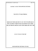 Khảo sát nồng độ tsi và các yếu tố liên quan đến tái phát ở bệnh nhân basedow đang điều trị với thuốc kháng giáp tổng hợp liều duy trì