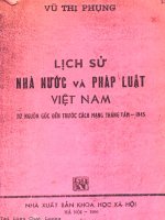 Lịch Sử Nhà Nước Và Pháp Luật Việt Nam _ Từ Nguồn Gốc Đến Trước Cách Mạng Tháng Tám 1945.Pdf
