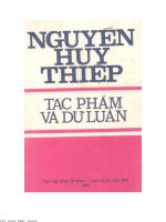 Nguyễn huy thiệp   tác phẩm và dư luận