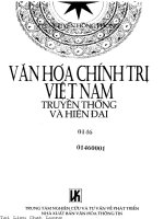 Văn Hóa Chính Trị Việt Nam _ Truyền Thống Và Hiện Đại.pdf