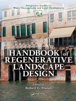 Handbook of regenerative landscape design