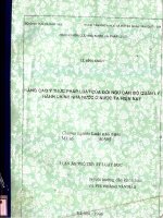 Nâng cao ý thức pháp luật của đội ngủ cán bộ quản lý hành chính nhà nước ở nước ta hiện nay