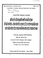 Kết quả điều trị sốt xuất huyết độ iii ở trẻ dư cân   béo phì bằng hai phương pháp truyền dịch dựa trên cân nặng theo tuổi và cân nặng theo bmi 50th
