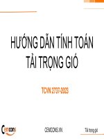 HƯỚNG DẪN TÍNH TOÁN TẢI TRỌNG GIÓ TCVN 2737 2023 CEMCONS.VN