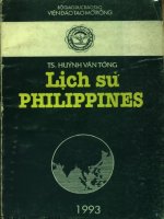 Lịch sử philippines (từ thế kỷ xv xvi đến những năm 1980)