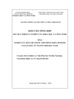 Nghiên Cứu Bào Chế Thuốc Tiêm Đông Khô Liposome Paclitaxel Từ Nguồn Lipid Đậu Nành.pdf