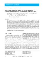 Thực trạng trầm cảm và một số yếu tố liên quan ở người nhiễm HIVAIDS tại Việt Nam, giai đoạn 20122022 (Depression situation and related factors in people living with HIVAIDS in Viet Nam, 20122022)