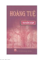 Hoàng tuệ tuyển tập