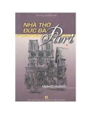 Nhà thờ đức bà paris   t 1