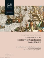 An introduction to the history of capitalism 600 1900 ad