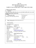 KHẢO SÁT THỰC TRẠNG MASSAGE CHO TRẺ SINH NON THÁNG TẠI TRUNG TÂM SƠ SINH BỆNH VIỆN PHỤ SẢN TRUNG ƯƠNG NĂM 2018 VÀ MỘT SỐ YẾU TỐ LIÊN QUAN