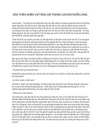 Hóa thân nhân vật ông hai trong chuyen ngắn làng