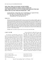 Ước tính tổng chi phí điều trị dự phòng trước phơi nhiễm HIV bằng thuốc kháng HIV dựa trên phân tích chi phí ở nhóm nam quan hệ tình dục đồng giới tại Việt Nam giai đoạn 20212025