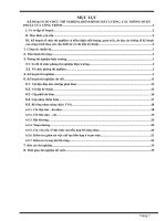 Kế hoạch tổ chức thí nghiệm   đường, hạ tầng