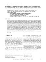 Xu hướng tỷ lệ nhiễm HIV ở nam quan hệ tình dục đồng giới và một số yếu tố liên quan tại Hải Phòng giai đoạn 20162022