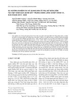 Xu hướng nhiễm HIV và giang mai ở phụ nữ bán dâm tại Việt Nam qua giám sát trọng điểm lồng ghép hành vi, giai đoạn 20152020