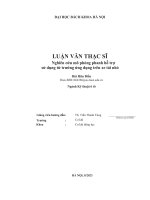 Nghiên cứu mô phỏng phanh hỗ trợ sử dụng từ trường ứng dụng trên xe tải nhỏ