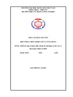 Thiết kế xấp xỉ khâu điều chỉnh tốc độ động cơ DC Servo Harmonic RHS 146003