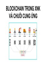Bài giảng ứng dụng blockchain trong kinh doanh quốc tế chương 5   blockchain trong xnk và chuỗi cung ứng