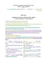 2  bbnt đưa vào sử dụng  tôn