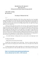 Bộ đề kiểm tra văn 10 hay 383 trang