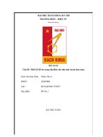 Thiết kế đồ án cung cấp điện cho nhà máy luyện kim màu