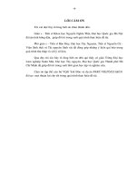 Nghiên cứu tính đa dạng hệ thực vật tại VQG Yok Don