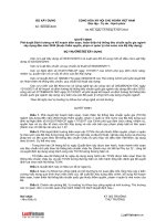 Quyet dinh 390 qd bxd bo xay dung