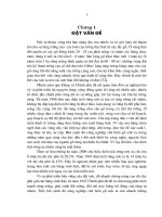 Đánh giá tác động của dự án trồng rừng nguyên liệu ván dăm tại công ty lâm nghiệp Thái Nguyên