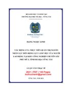 (Luận Văn Thạc Sĩ Quản Trị Kinh Doanh) Tác Động Của Thực Tiễn Quản Trị Nguồn Nhân Lực Đến Động Lực Làm Việc Của Người Lao Động Tại Khu Công Nghiệp Chuyên Sâu Phú Mỹ 3, Tỉnh Bà Rịa - Vũng Tàu.pdf