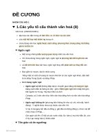 Đề cương quản trị đa văn hoá TMU