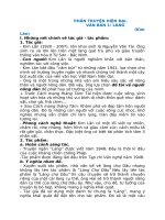 ÔN THI VÀO LỚP 10 PHẦN TRUYỆN HIỆN ĐẠI.