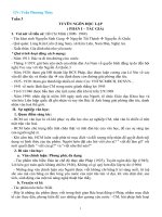 soạn văn tác giả tác phẩm bài Tuyên Ngôn độc lập ngữ văn 12