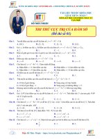 Htt thi thử cực trị hàm số   buổi 1
