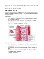 Tài liệu ôn thi giải phẫu sinh lý