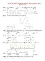 Đề phát triển minh họa bgd năm 2022   môn toán   đặng việt đông   đề 19   bản word có giải