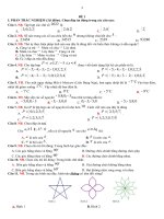 Ôn tập kiểm tra toán 6 cuối học kì 1 word