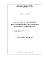 Ứng dụng lưu huỳnh nguyên tố trong tổng hợp 2 arylthiochromenone và 6h indolo2,3 bquinoxaline