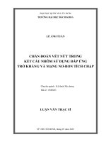 Chẩn đoán vết nứt trong kết cấu nhôm sử dụng đáp ứng trở kháng và mạng nơ ron tích chập