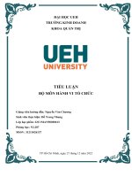 Đỗ trang nhung 31211026137 bài tiểu luận cuối kì