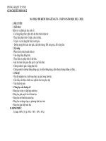 Ma trận đề kiểm tra toán 8 giữa học kì 1 word