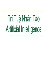 Bài Giảng Trí Tuệ Nhân Tạo ( Combo Full Slides 8 Chương )