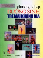Phương pháp dưỡng sinh trẻ mãi không già phần 1