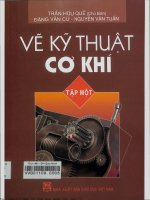 Vẽ kỹ thuật cơ khí  t 1