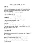 Giáo án ôn tập giữa kì 1 toán 7 (cả đại và hình) sách cánh diều