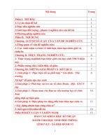 Báo cáo khoa học kĩ thuật dành cho học sinh phổ thông, lĩnh vực xã hội hành vi dự án “giải pháp giúp học sinh thcs hình thành tình bạn khác giới